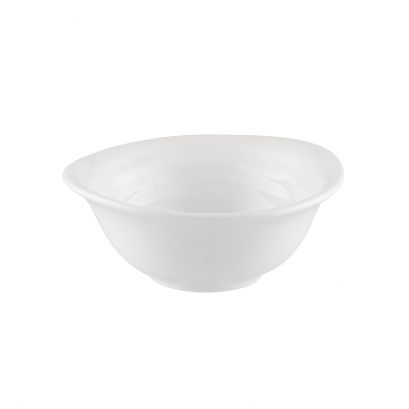 C.A.C. 4 1/4" Bowl with 3.25oz capacity, ideal for sauces, condiments, and small portions. Sold as 48 per case. SKU: RSCAC-BHM-B4.


