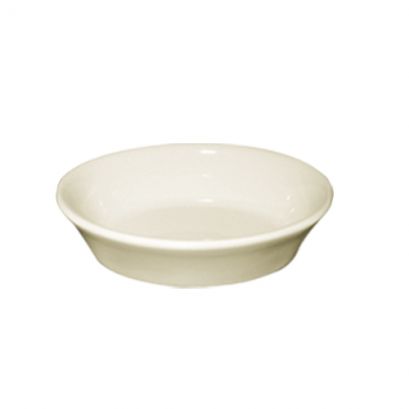 C.A.C. 5 1/2" Oval Baking Dish, 6oz capacity, ideal for sauces and small portions. Sold as 36 per case. SKU: RSCAC-BKW-5.

