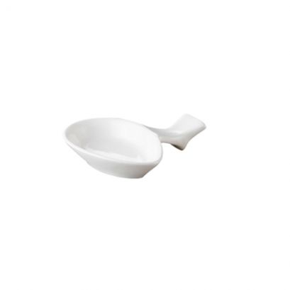 C.A.C. Spoon & Chopstick Stand – 3 3/4" durable porcelain utensil holder for chopsticks and spoons. Sold 72 per case. SKU: RSCAC-CN-A2.
