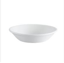 C.A.C. Grapefruit Dish 6 1/4" – 13.5oz white porcelain bowl for fruit or desserts. Elegant, chip-resistant, and sold 36 per case. SKU: RSCAC-EVT-10.