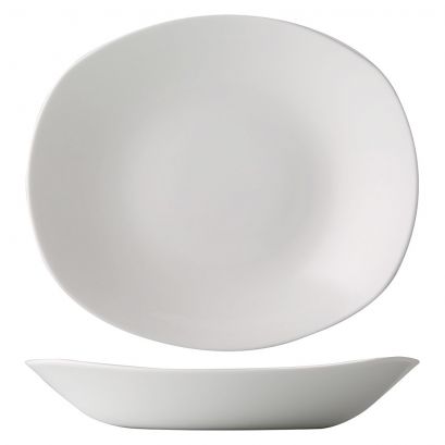 C.A.C. Rectangular Salad Bowl 8.75 inch, 20oz, with English foot – RSCAC-EVT-BT8, 24 bowls per case
