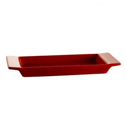 C.A.C. 8 3/4" Red Rectangular Tray – SKU RSCAC-F-2S-R
