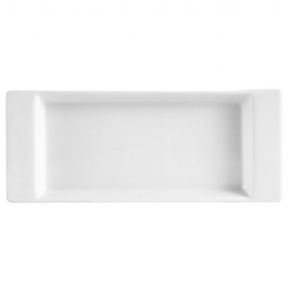 C.A.C. 8 3/4" White Rectangular Porcelain Tray – SKU RSCAC-F-2S
