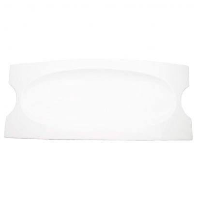 C.A.C. 28" Red Porcelain Bridge Platter – SKU RSCAC-FSB-28-R
