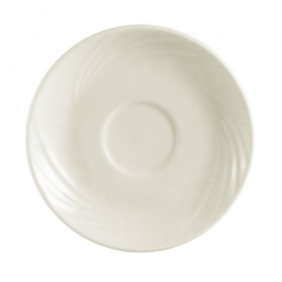 C.A.C. 5 1/4" White Porcelain Saucer for Stacking Cup – SKU RSCAC-GAD-36
