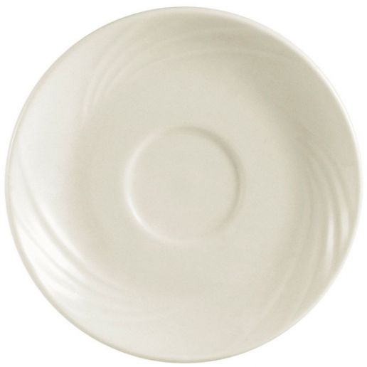 C.A.C. 5 1/4" White Porcelain Saucer for GAD-54 Cup – SKU RSCAC-GAD-55
