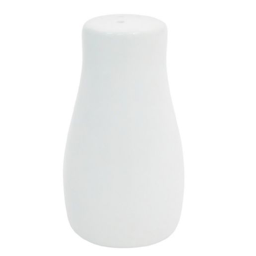 C.A.C. 1 1/4-Inch White Porcelain Pepper Shaker – SKU RSCAC-GAD-PS
