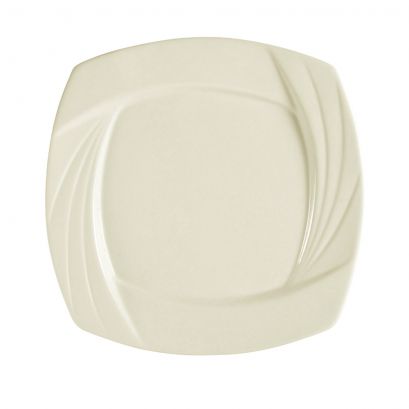C.A.C. 10.5-Inch White Square Porcelain Plate – SKU RSCAC-GAD-SQ16
