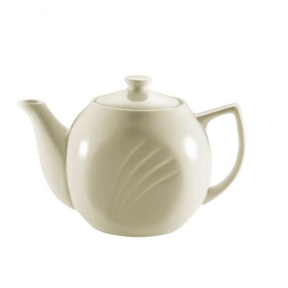 C.A.C. 15oz White Porcelain Teapot – SKU RSCAC-GAD-TP
