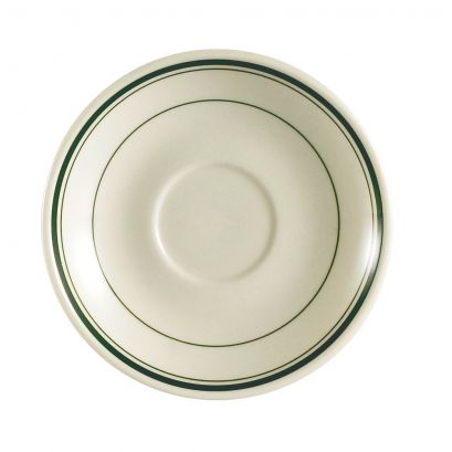 Saucer For GS-35 4" (36/Case) – Compact saucer designed to pair with GS-35 cups, ideal for serving espresso or small beverages.