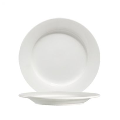 Plate R.E. 11 1/4" (12/Case) – Classic round rim-edge plate, ideal for main entrées or large portions, perfect for both casual and formal dining settings.