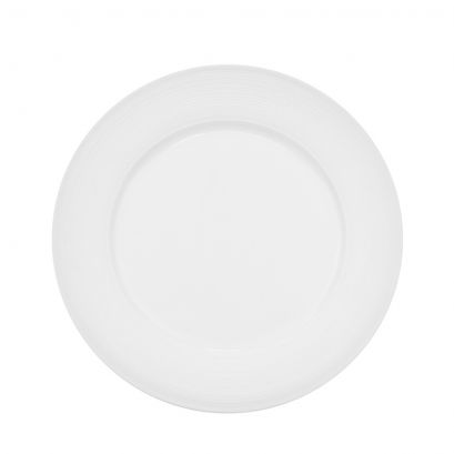 Plate 10 1/2" (12/Case) – Classic and durable 10 1/2-inch plate perfect for serving main courses or large portions. Made from high-quality porcelain, ideal for restaurants, hotels, and catering service use.