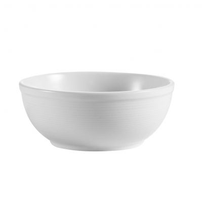 Pasta Salad Bowl 16oz 5 7/8" (36/Case) – Versatile and durable 16oz bowl ideal for serving pasta, salads, soups, or side dishes. Made from high-quality porcelain, perfect for restaurants, catering, and everyday food service use.