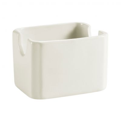 Sugar Packet Holder AW 3 1/2" (36/Case) – Compact and durable 3 1/2-inch sugar packet holder designed for neat tabletop organization. Made from high-quality porcelain, perfect for restaurants, cafés, and hotel service use.