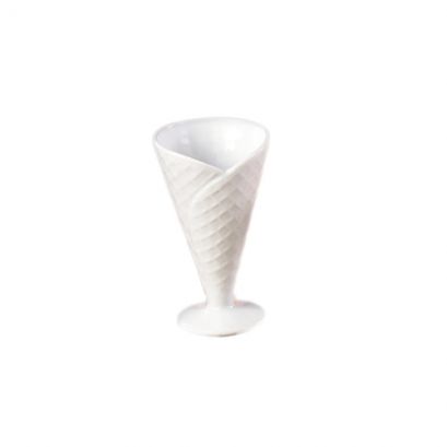 Ice Cream Cup 8oz 4" (24/Case) – Stylish and durable 8oz ice cream cup perfect for serving ice cream, desserts, or small treats. Made from high-quality porcelain, ideal for restaurants, cafés, and catering presentations.