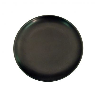 Cancun Coupe Plate Semi-Matte Black 12" (12/Case) – Sophisticated and durable 12-inch coupe plate in a semi-matte black finish, perfect for presenting entrées, shared dishes, or chef’s specials. Made from high-quality stoneware, ideal for restaurants, hotels, and contemporary dining settings.