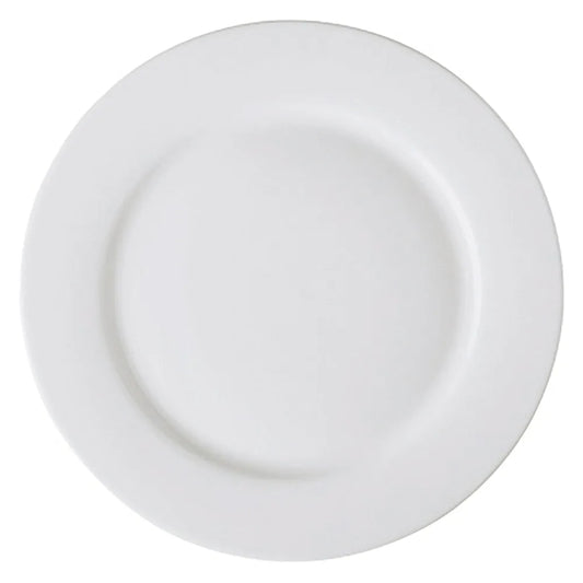 Cancun Coupe Plate White 6 1/2" (36/Case) – Sleek and durable 6 1/2-inch coupe plate in a classic white finish, ideal for serving appetizers, desserts, or side dishes. Crafted from high-quality stoneware, perfect for restaurants, cafés, and modern dining presentations.