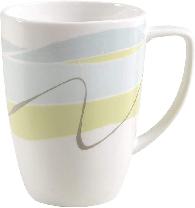 C.A.C. Square Mug 12 oz – Durable porcelain mug ideal for hot beverages. 36 per case. SKU: RSCAC-KSE-12M.