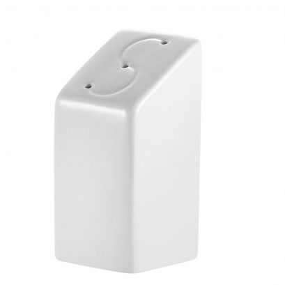 Pepper Shaker 1 1/2" (48/Case) – Compact and durable 1 1/2-inch pepper shaker designed for convenient tabletop seasoning. Crafted from high-quality porcelain, perfect for restaurants, cafés, and commercial dining settings.