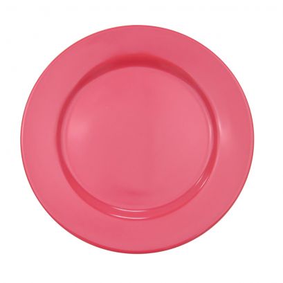 C.A.C. Plate N.R. Red 7.25" – Vibrant porcelain plate perfect for appetizers or sides. 36 per case. SKU: RSCAC-NRR-7.25.