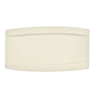 Rectangular Platter 12" (24/Case) – A durable and stylish 12-inch rectangular platter ideal for presenting entrées, shared dishes, appetizers, or desserts. Its clean, modern design enhances food presentation, making it a great choice for restaurants, hotels, and catering services seeking both elegance and practicality.