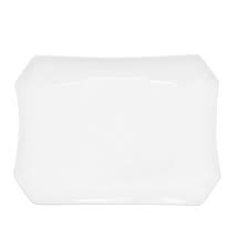Rectangular Platter 9" (36/Case) – A versatile and durable 9-inch rectangular platter, perfect for serving appetizers, sides, or small entrées. Its sleek, modern design enhances table presentation, making it ideal for restaurants, cafés, and catering use.