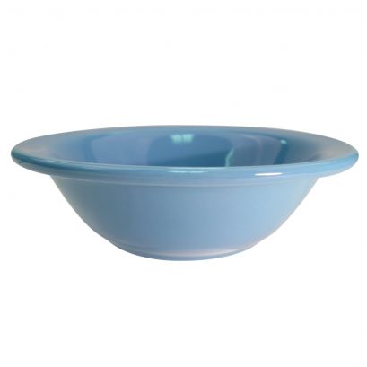 Grapefruit Dish Light Blue 13oz 6 5/8" (36/Case) – A refreshing 13oz light blue dish ideal for serving grapefruit, fruit salads, desserts, or individual portions. Crafted from durable, high-quality stoneware, perfect for restaurants, cafés, and modern dining presentations.
