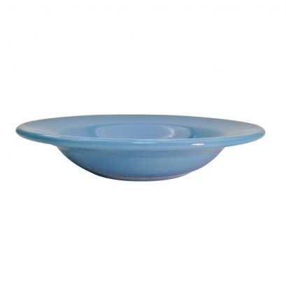 Pasta Bowl Light Blue 26oz 12" (12/Case) – A wide and durable 26oz pasta bowl in a refreshing light blue finish. Ideal for serving pasta dishes, salads, and generous entrées. Perfect for restaurants, cafés, and contemporary table settings.