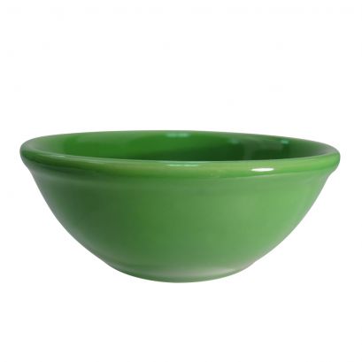 Nappie Green 12.5oz 5 5/8" (36/Case) – A vibrant green nappie bowl with a 12.5oz capacity and 5 5/8-inch diameter. Perfect for serving soups, sides, cereals, and desserts. Made with durable, foodservice-quality material designed for long-lasting commercial use.