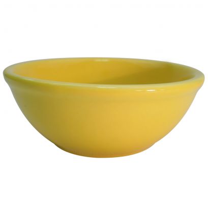 Nappie Yellow 12.5oz 5 5/8" (36/Case) – A bright yellow nappie bowl with a 12.5oz capacity and 5 5/8-inch diameter. Ideal for serving soups, sides, salads, or desserts. Crafted from durable, commercial-grade materials for reliable use in restaurants, cafés, and catering operations.