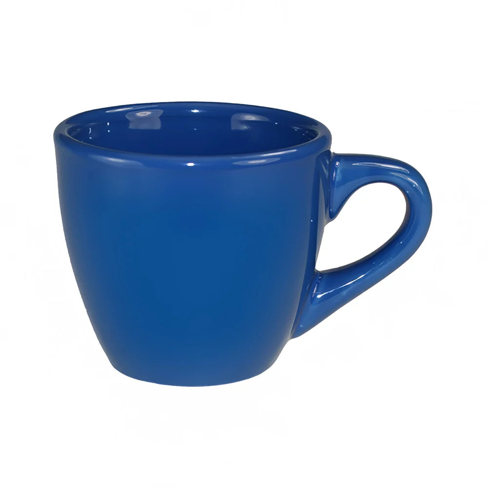 Cup A.D. Light Blue 3.5oz 2 1/2" (36/Case) – A compact and stylish 3.5oz light blue cup designed for espresso, small hot beverages, or sample servings. Made from durable, commercial-grade material, perfect for cafés, restaurants, and catered service.