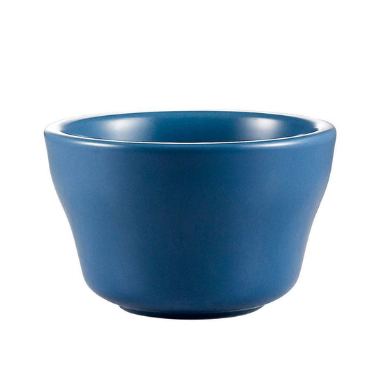 Bouillon Light Blue – 7.25 oz, 4" (36/Case)
A stylish light blue bouillon cup with a 7.25-ounce capacity and 4-inch diameter. Its durable stoneware construction makes it ideal for serving soups, broths, side dishes, and small portions in restaurants, cafés, and catering setups. The soft light blue finish adds a refreshing touch to any table setting.