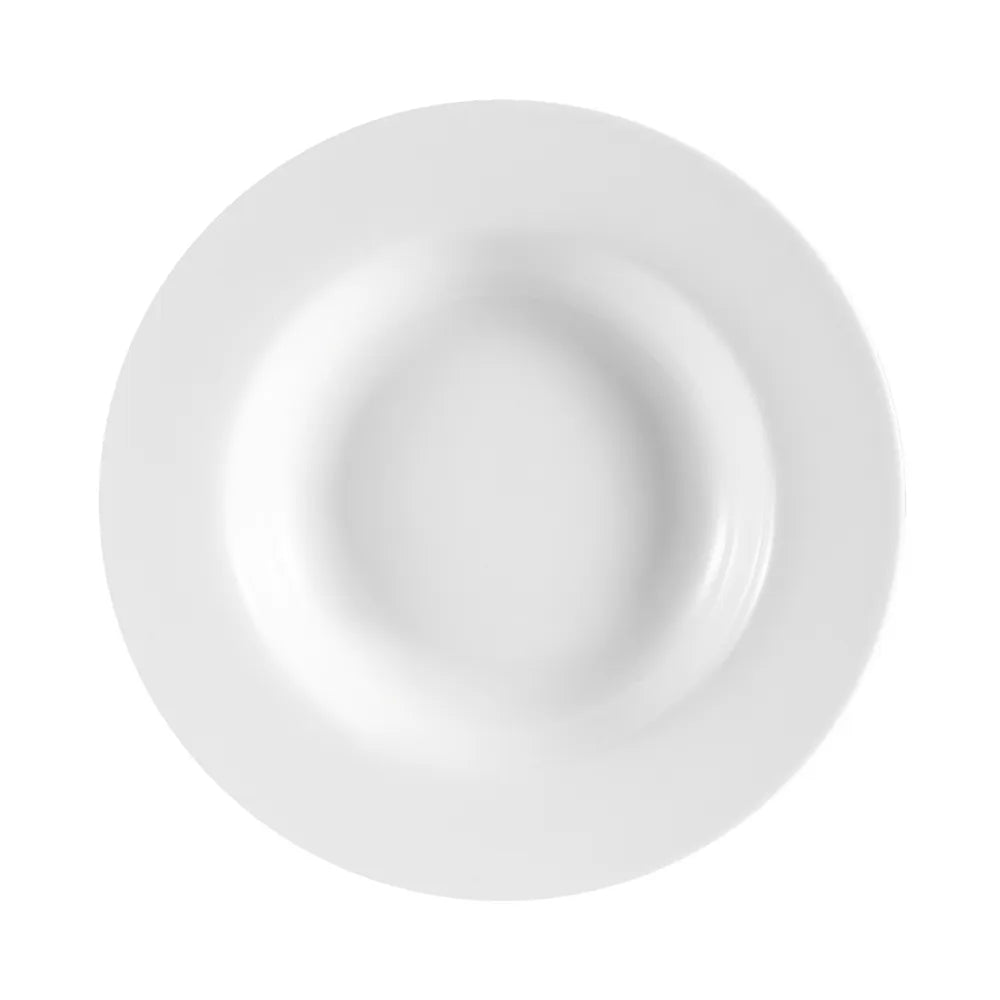 Pasta Bowl 22oz 11 1/8" (12/Case) – A spacious 22-ounce pasta bowl with an 11 1/8-inch diameter, ideal for serving pasta, salads, or hearty entrees. Crafted from durable, high-quality stoneware, perfect for restaurants, cafés, and catering, providing both functionality and stylish presentation.