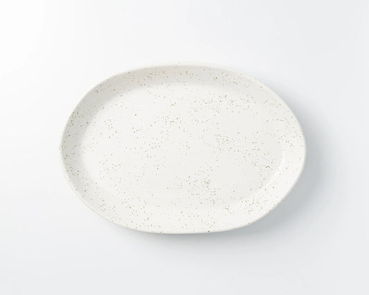 Oval Platter 13" (12/Case) – A large 13-inch oval platter, ideal for serving entrées, appetizers, or shared dishes. Made from durable, high-quality material, perfect for restaurants, cafés, catering, and elegant table presentations.