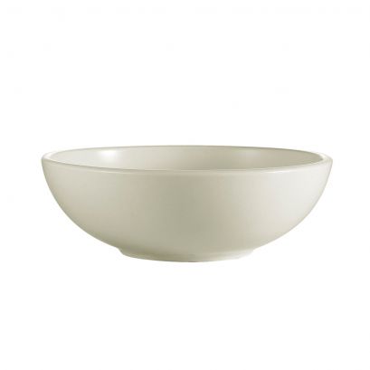 Salad/Pasta Bowl 48oz 8 1/2" (24/Case) – A generously sized 48-ounce salad/pasta bowl with an 8 1/2-inch diameter, designed for hearty portions of pasta, salads, grain bowls, and shared dishes. Its deep, versatile shape makes it ideal for both casual and upscale foodservice presentations. Made from durable, high-quality stoneware for long-lasting performance in restaurants, cafés, catering operations, and commercial kitchens.
