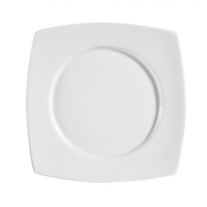 Square Plate 10 1/2" (12/Case) – A stylish 10 1/2-inch square plate, ideal for serving entrées, salads, or main courses. Made from durable, high-quality stoneware, perfect for restaurants, cafés, catering, and modern table presentations.
