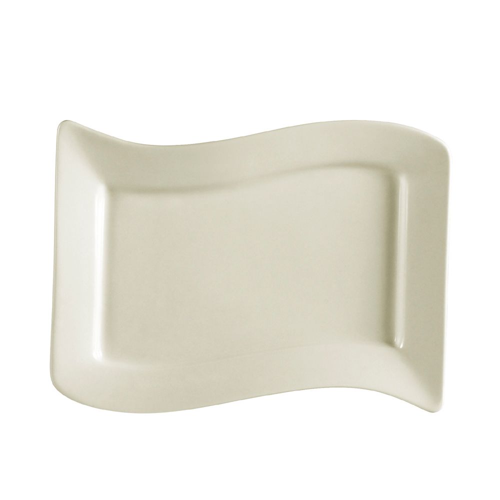 Rectangular Platter 15 1/2" (12/Case) – A large 15 1/2-inch rectangular platter, perfect for serving entrées, appetizers, or shared dishes. Crafted from durable, high-quality stoneware, ideal for restaurants, cafés, catering, and elegant table presentations.