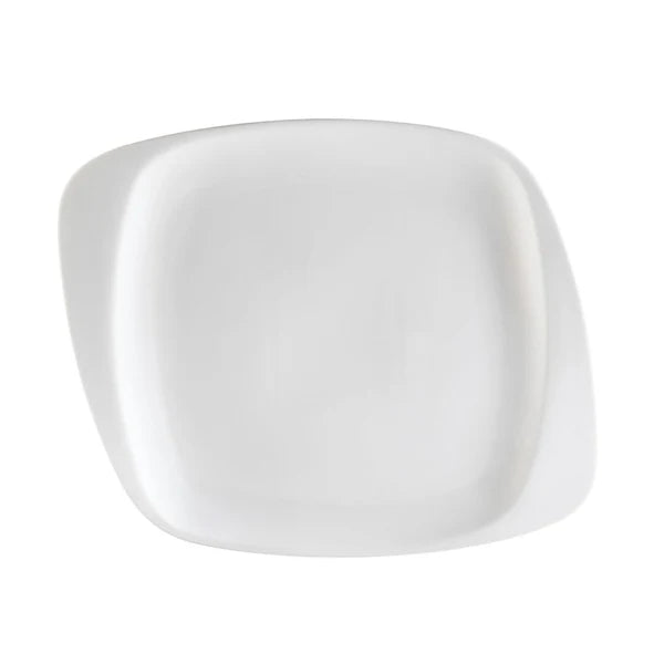 Square Plate 9 1/2" (24/Case) – A stylish 9 1/2-inch square plate ideal for entrées, shared dishes, or modern food presentation. Crafted from durable, high-quality stoneware, perfect for restaurants, hotels, and catering operations.
