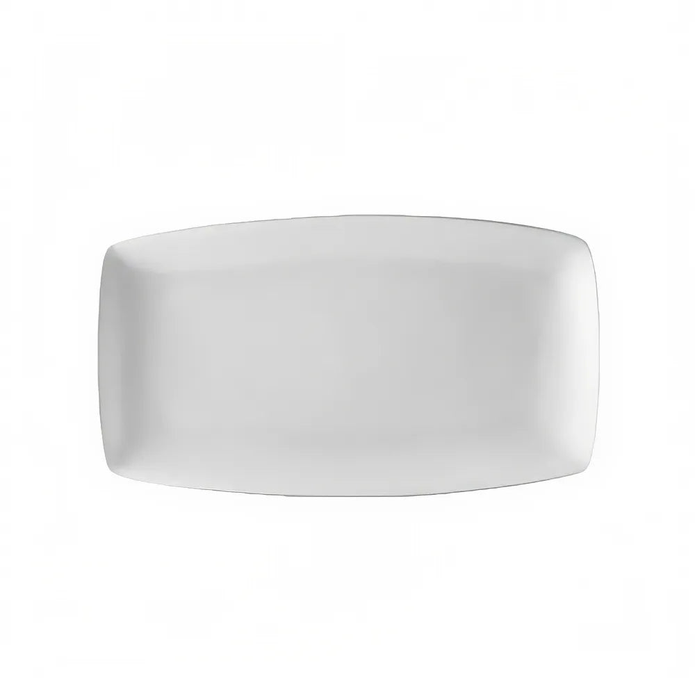 Rectangular Platter 12" (12/Case) – A 12-inch rectangular platter, ideal for serving entrées, appetizers, or shared dishes. Crafted from durable, high-quality stoneware, perfect for restaurants, cafés, catering, and elegant table presentations.