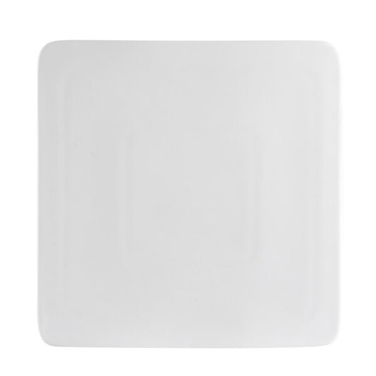 Square Plate 12" (12/Case) – A large 12-inch square plate, ideal for serving entrées, main courses, or shared dishes. Crafted from durable, high-quality stoneware, perfect for restaurants, cafés, catering, and modern table presentations.