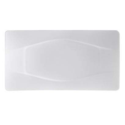 Rectangular Platter 15 1/2" (12/Case) – A large 15 1/2-inch rectangular platter, perfect for serving entrées, appetizers, or shared dishes. Crafted from durable, high-quality stoneware, ideal for restaurants, cafés, catering, and elegant table presentations.