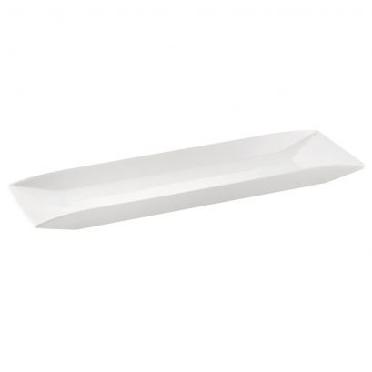 C.A.C. Rectangular Platter 19 3/4" durable porcelain, classic white – SKU RSCAC-MX-RT91-6