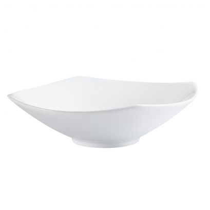 C.A.C. Square Shallow Bowl 1.25Qt 15" durable porcelain, modern design – SKU RSCAC-MX-W15-8