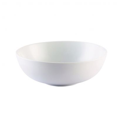 C.A.C. Mix Salad Bowl 60oz 9 1/4" durable porcelain, white finish – SKU RSCAC-MXS-9-12
