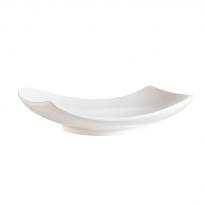 C.A.C. PCH-12 Peach Plate – 12" porcelain dinner plate with warm peach glaze, 12 per case