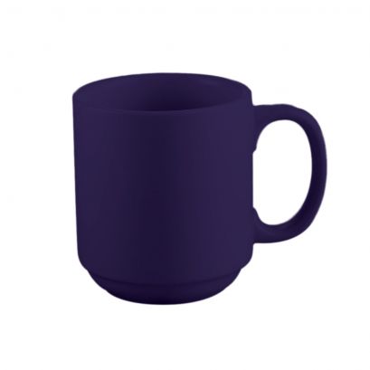C.A.C. PRM-12-CBU Prime Straight Stacking Mug Cobalt Blue 12oz – porcelain, 36 per case