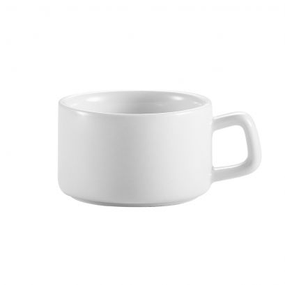 C.A.C. PRM-3-P 2.5oz white porcelain Cup A.D., packaged in a case of 36