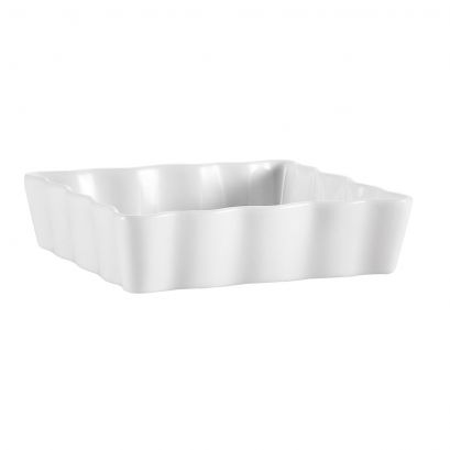 C.A.C. QCD-SQ6 6-inch square quiche dish, case of 36