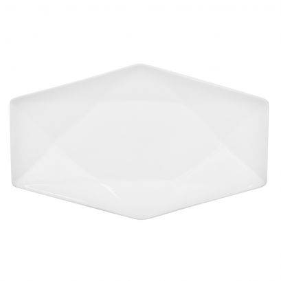 C.A.C. QZT-41 14-inch crystal rectangular platter, case of 12