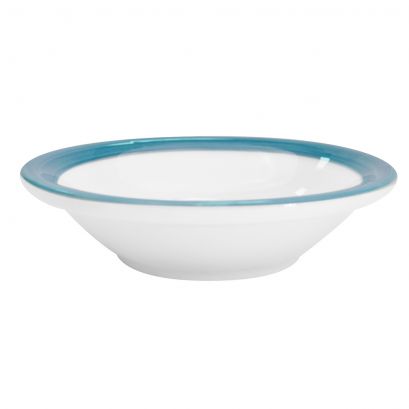 C.A.C. R-11-BLU 4.75oz blue fruit dish, 4 3/4-inch, case of 36